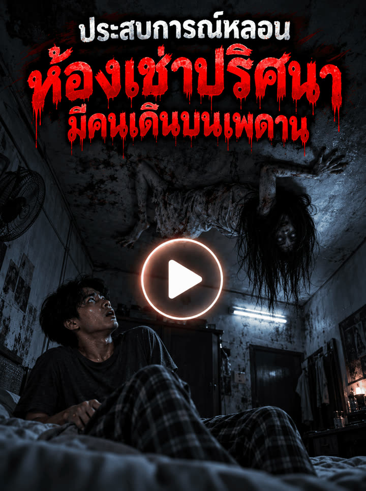 ประสบการณ์หลอน ห้องเช่าปริศนา มีคนเดินบนเพดาน (เร็วๆ นี้)